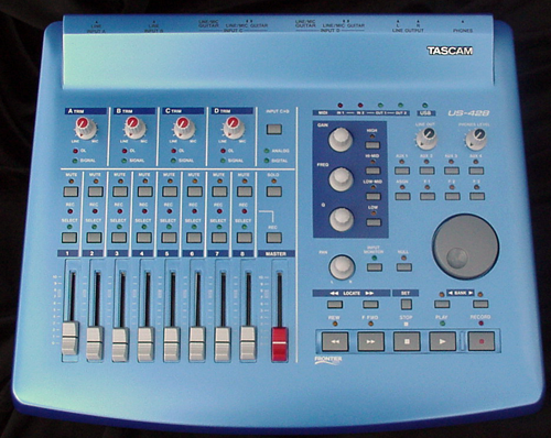 Tascam-US-428 top1