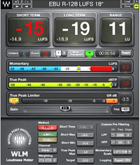 Waves Loudness Meter Plus WLMPlus web